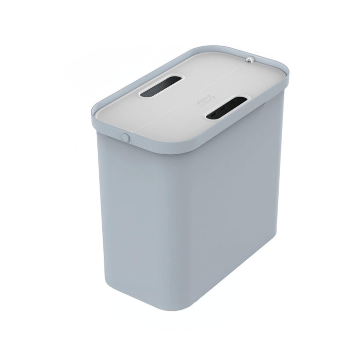 Grey eco friendly storage recycling container with side split