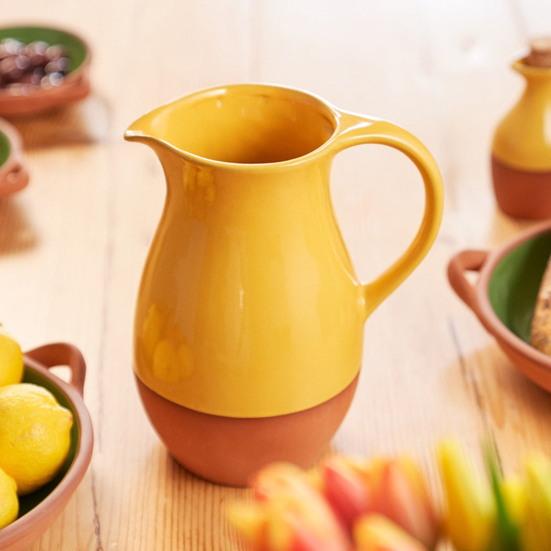 Dexam Sintra Terracotta Jug - Ochre