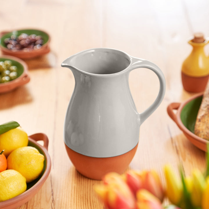 Dexam Sintra Terracotta Jug - Stone