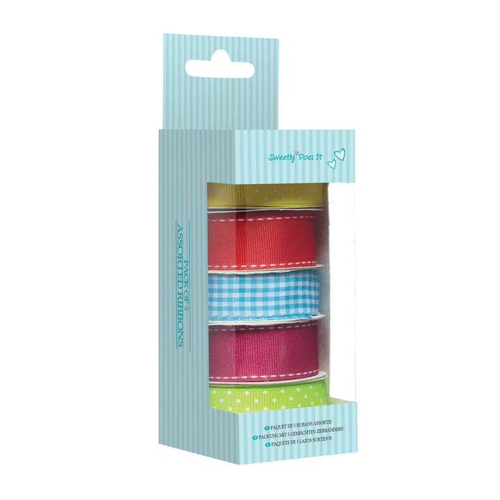 Sweetly Does It Bright Cake Decorating Ribbons