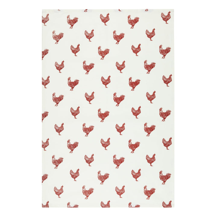 KitchenCraft French Hen Tea Towels Set
