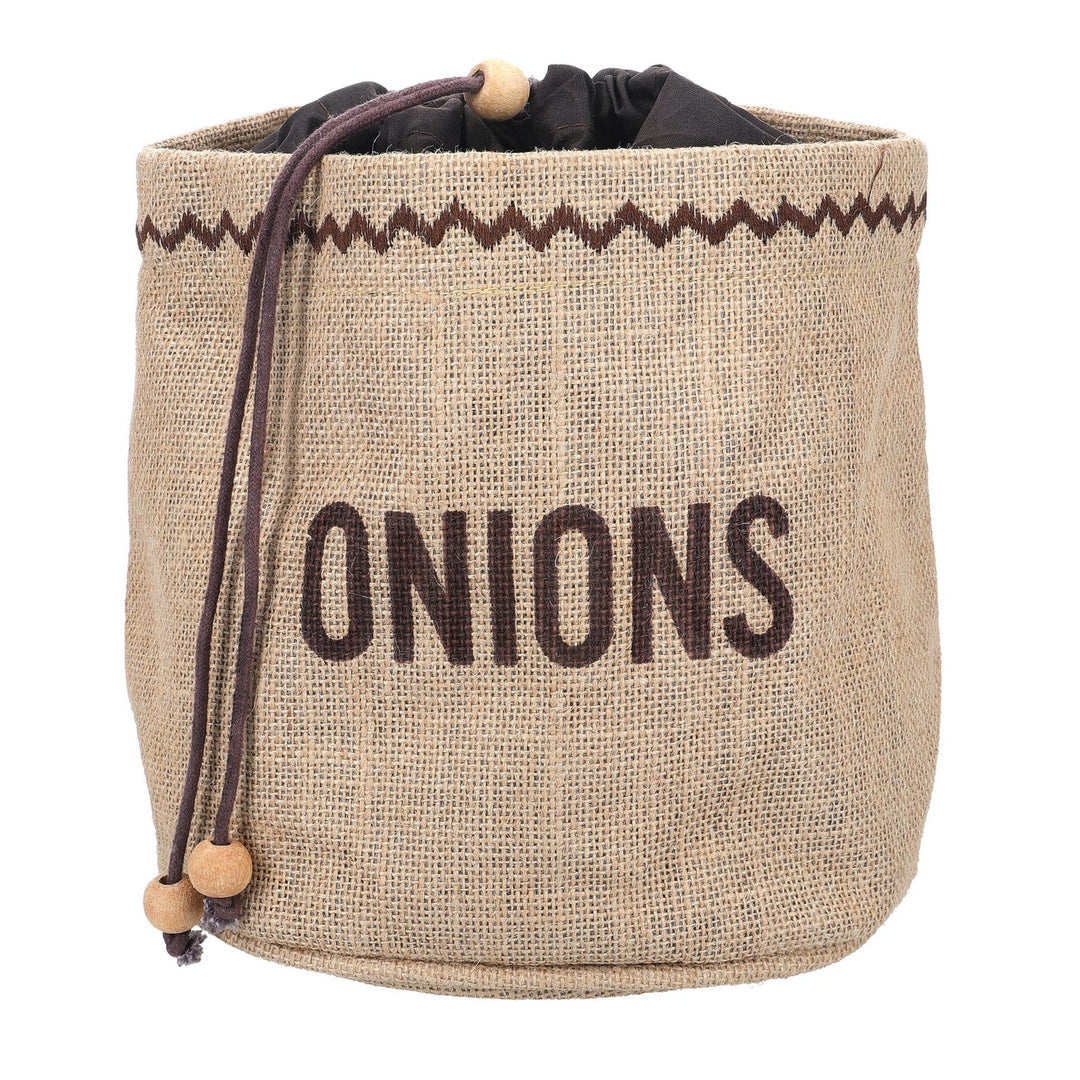 Natural Elements Eco-Friendly Jute Sack - Onions