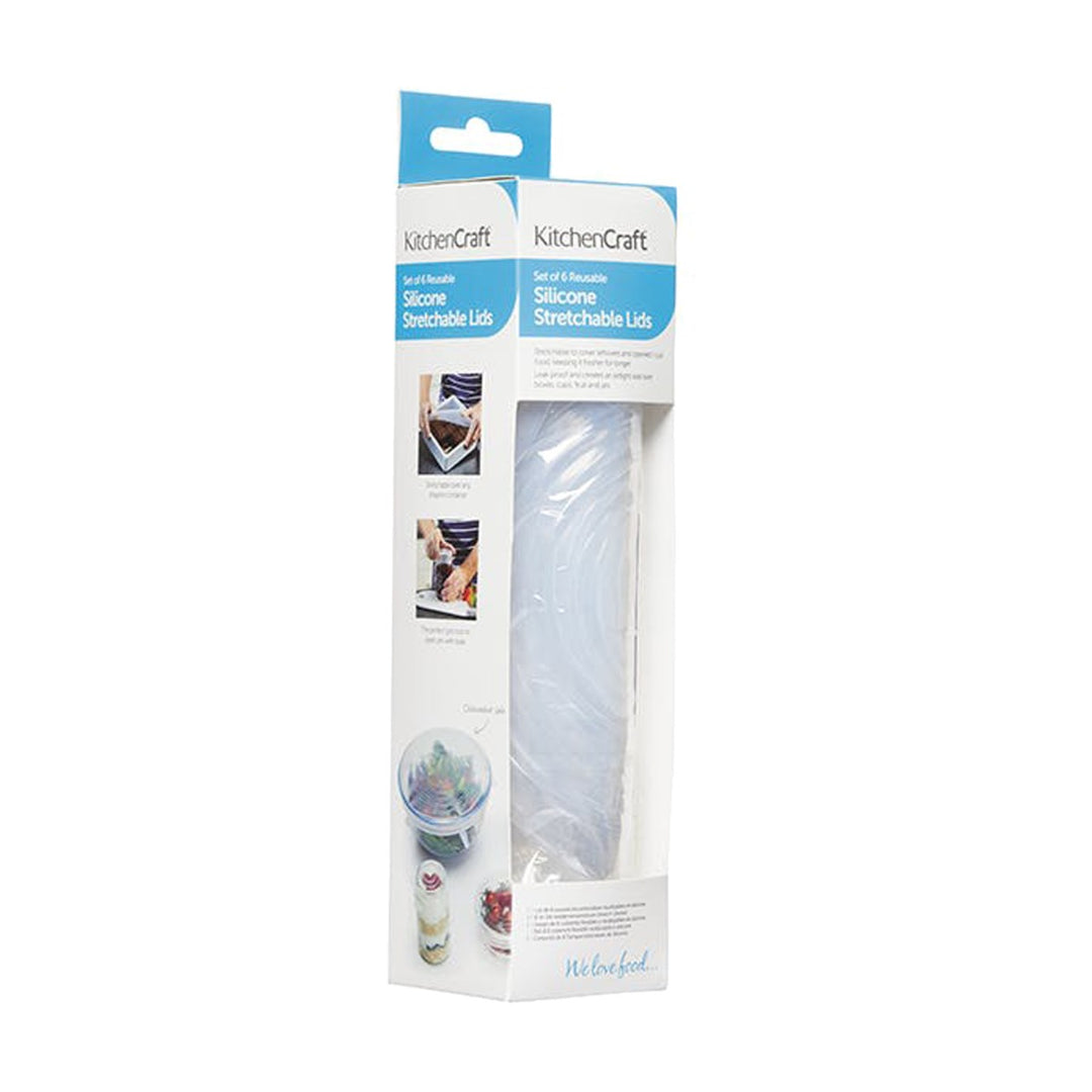 KitchenCraft Silicone Reusable Lid Covers