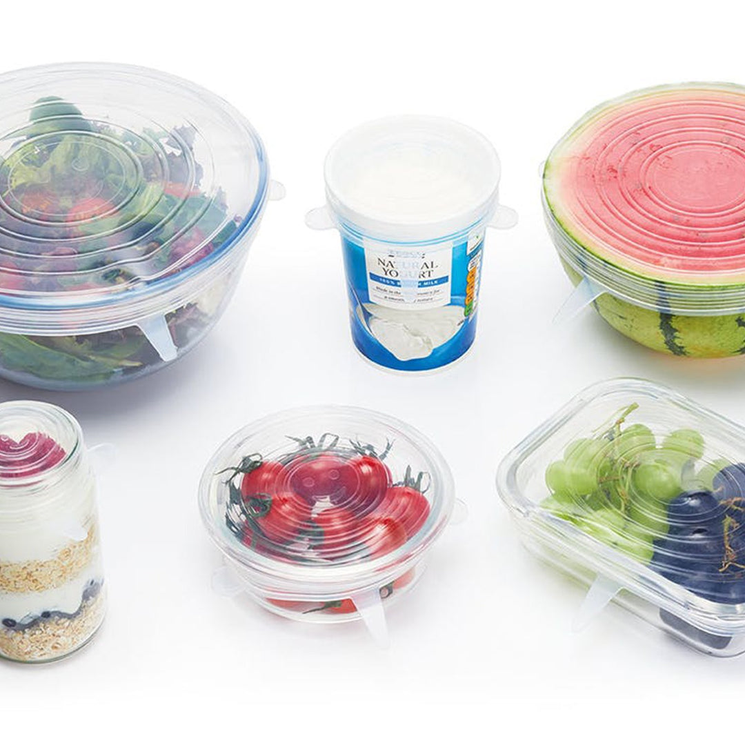 KitchenCraft Silicone Reusable Lid Covers