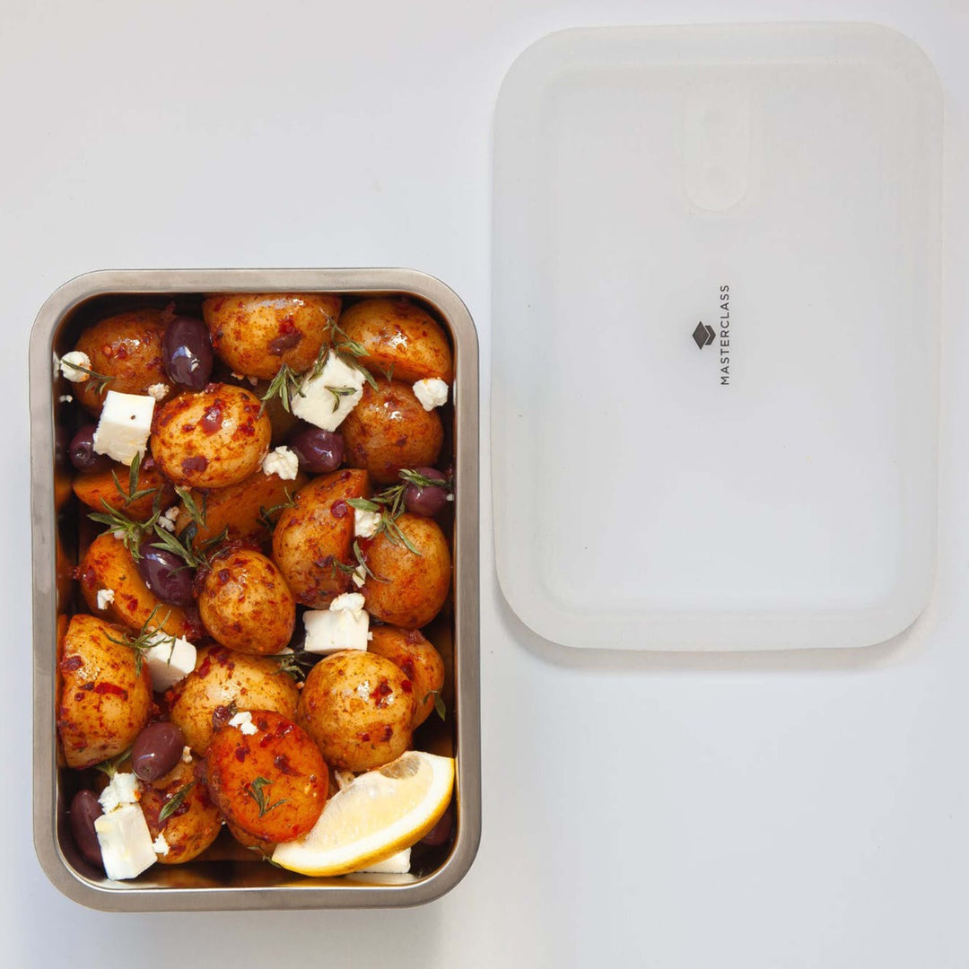 MasterClass Stainless Steel All-in-One Container - Dinner For Two