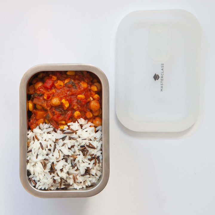 MasterClass Stainless Steel All-in-One Container - Dinner For One