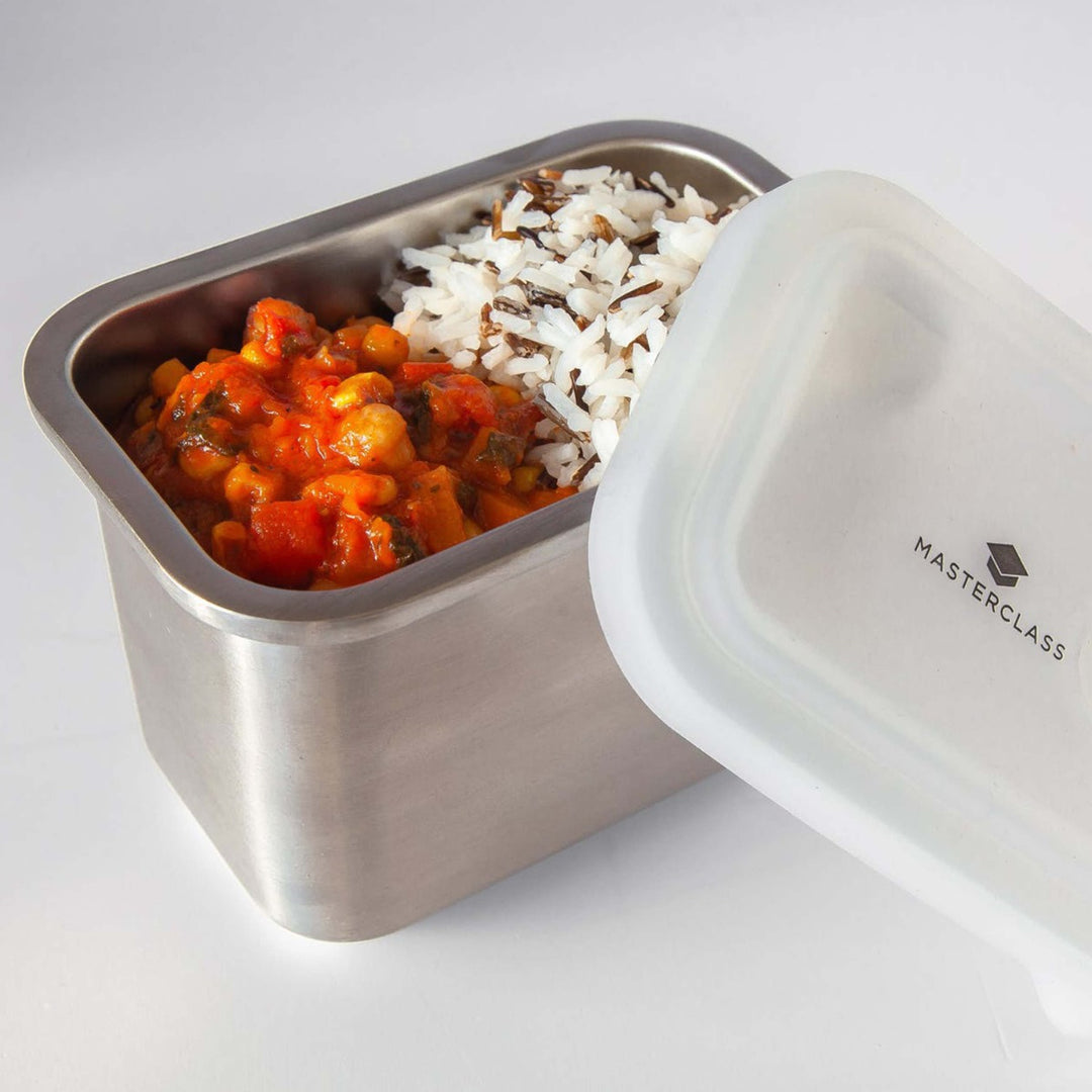 MasterClass Stainless Steel All-in-One Container - Dinner For One
