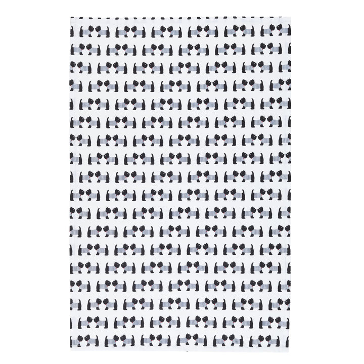 KitchenCraft Westie Dog Tea Towels Set