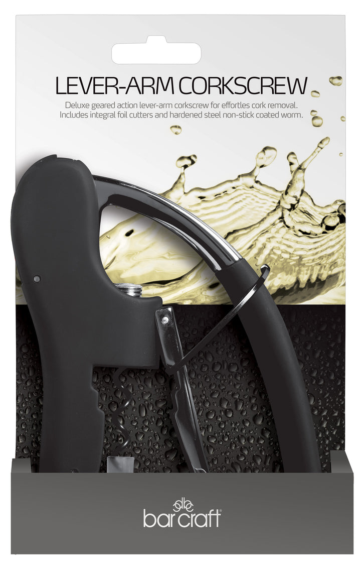 BarCraft Lever Arm Corkscrew & Foil Cutter