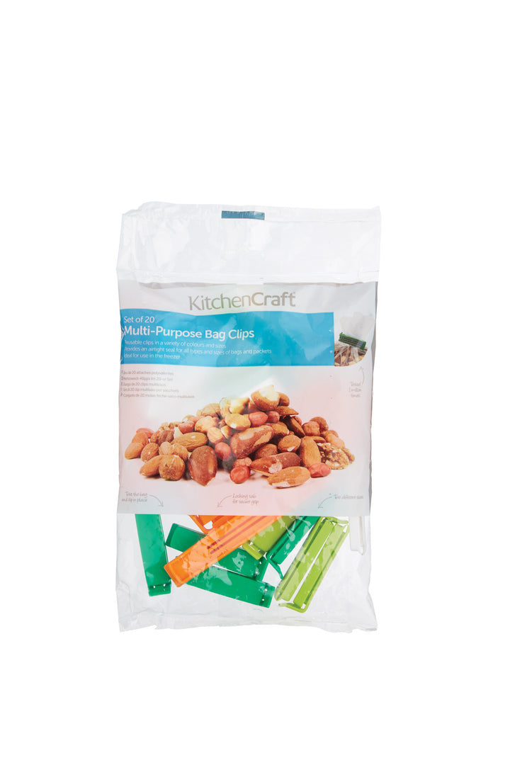 KitchenCraft Multi-Purpose Bag Clips