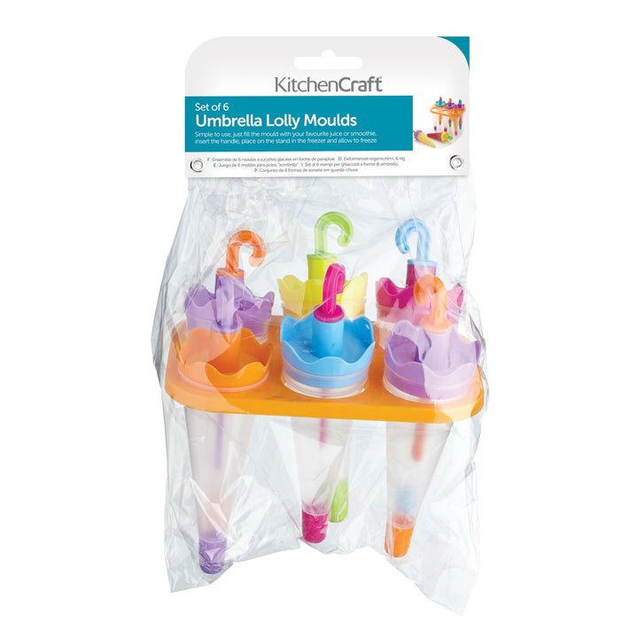 KitchenCraft Umbrella Lolly Maker with Stand