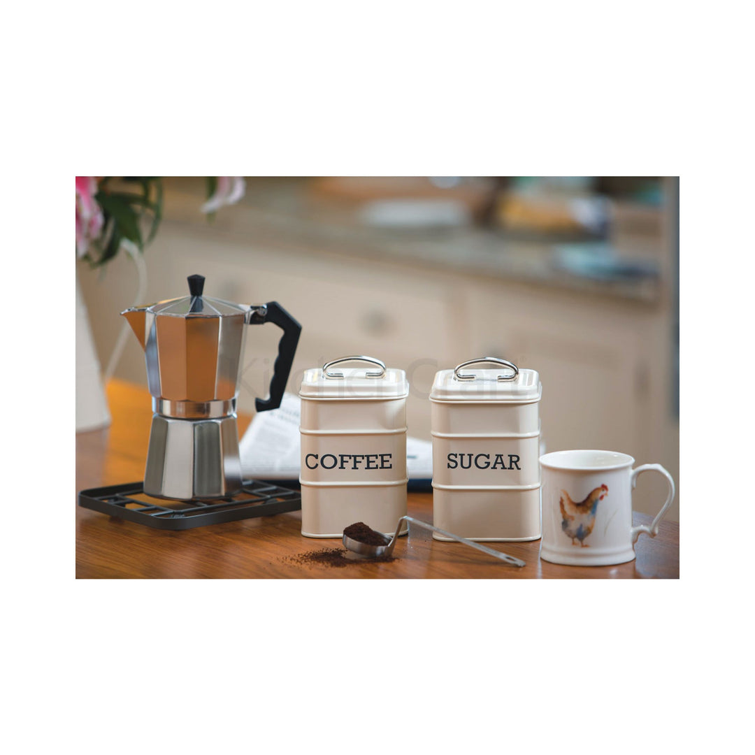 Living Nostalgia Antique Cream Sugar Canister