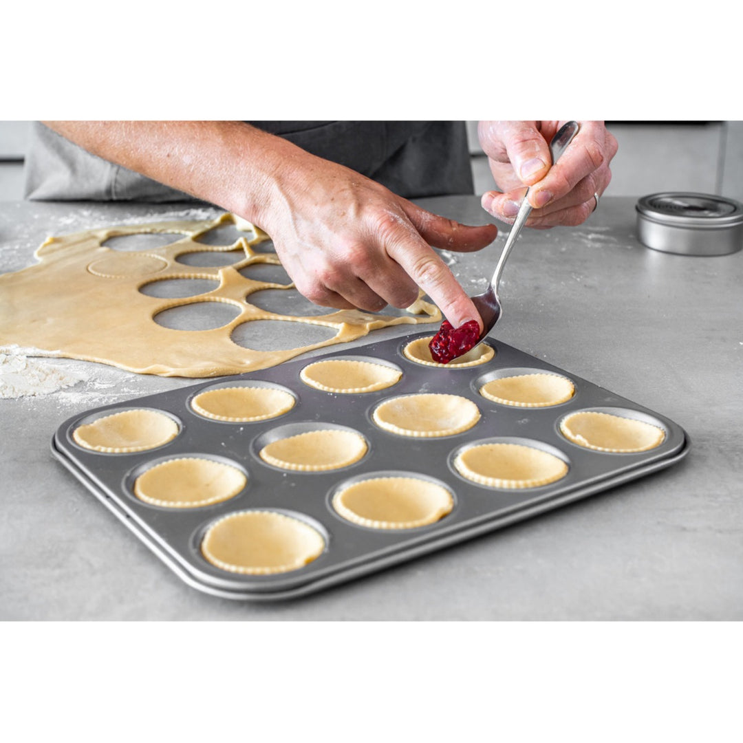 KitchenCraft Non-Stick Shallow Bake Pan - 12 Hole