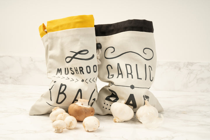 Captivate Kitchen Pantry Mushroom & Garlic Storage Bags