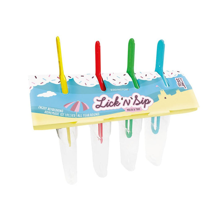 Eddingtons Lick "N" Sip Ice Lolly Mould Set