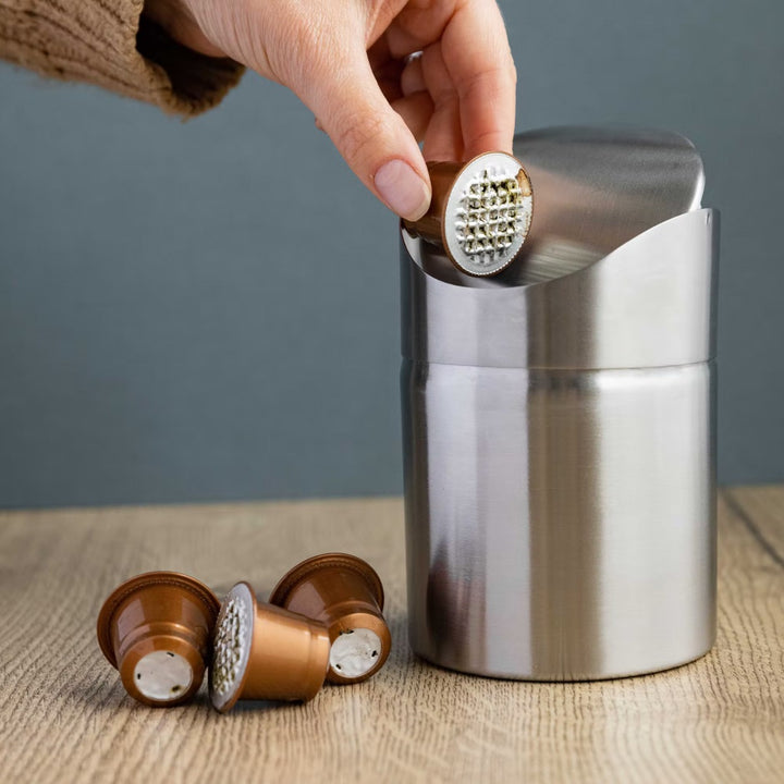 La Cafetiére Stainless Steel Tea Bag Bin