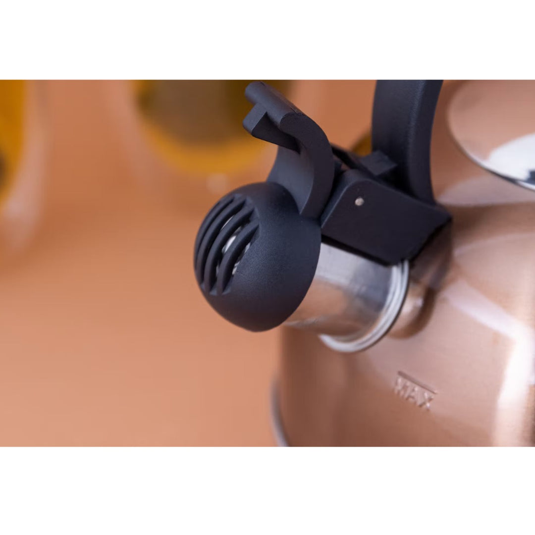 La Cafetiére 1.3L Copper Whistling Kettle
