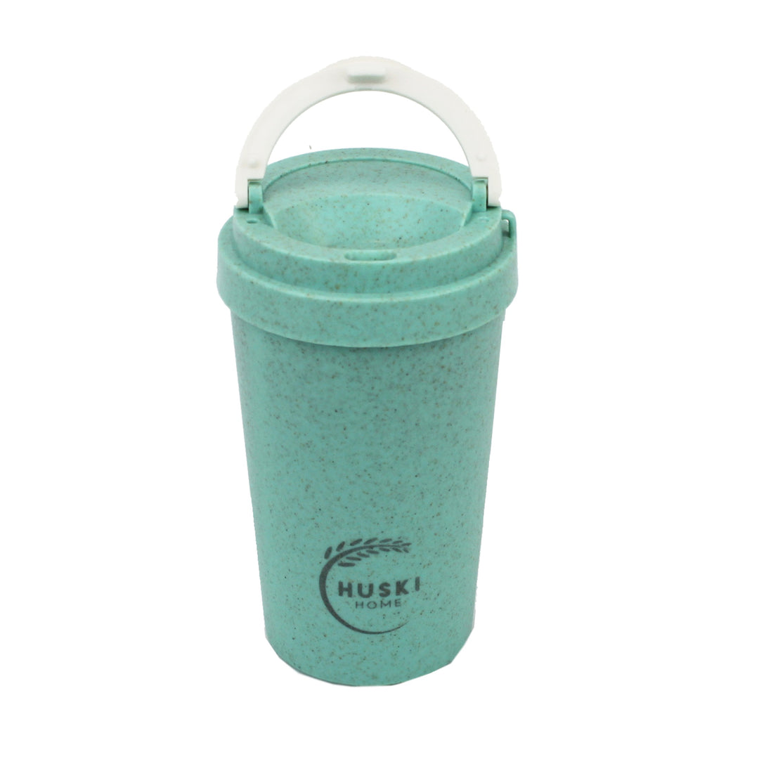 double walled travel mug for holding hot & cold drinks