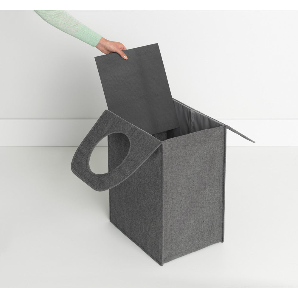 Brabantia Rectangular Pepper Black Laundry Bag