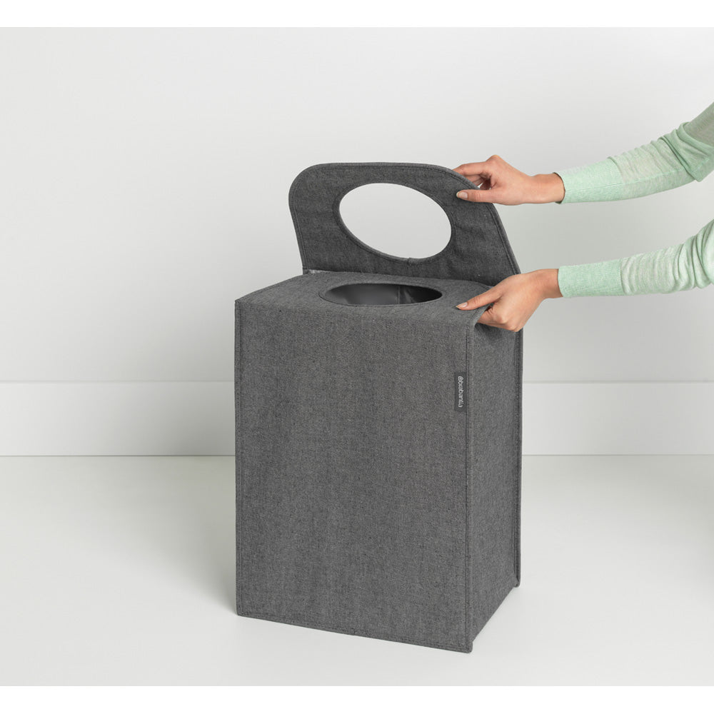 Brabantia Rectangular Pepper Black Laundry Bag
