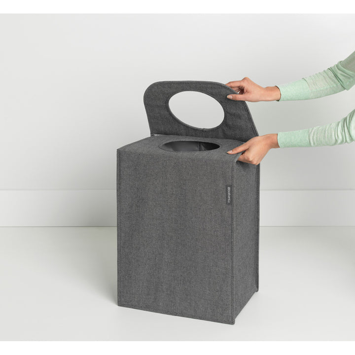 Brabantia Rectangular Pepper Black Laundry Bag