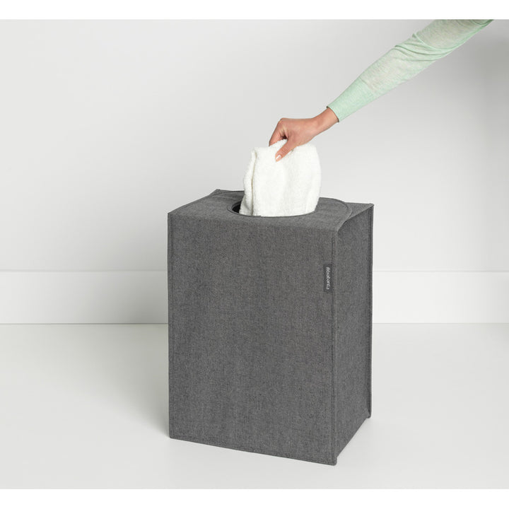 Brabantia Rectangular Pepper Black Laundry Bag