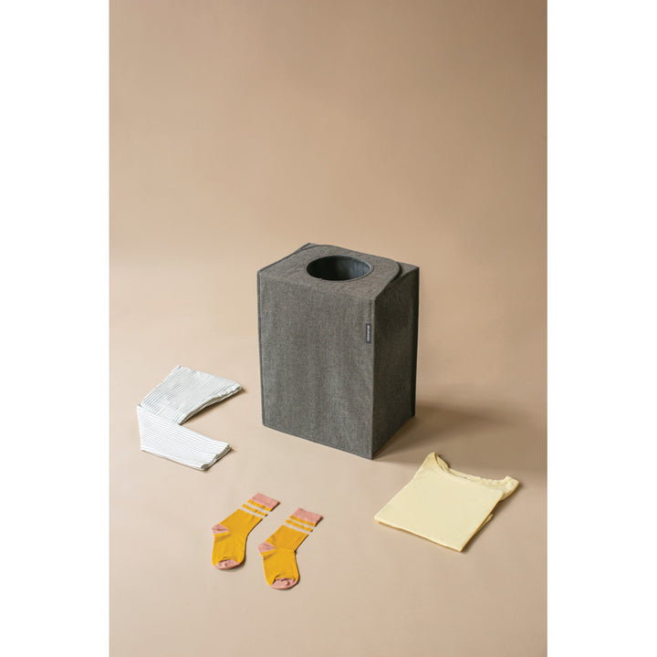 Brabantia Rectangular Pepper Black Laundry Bag