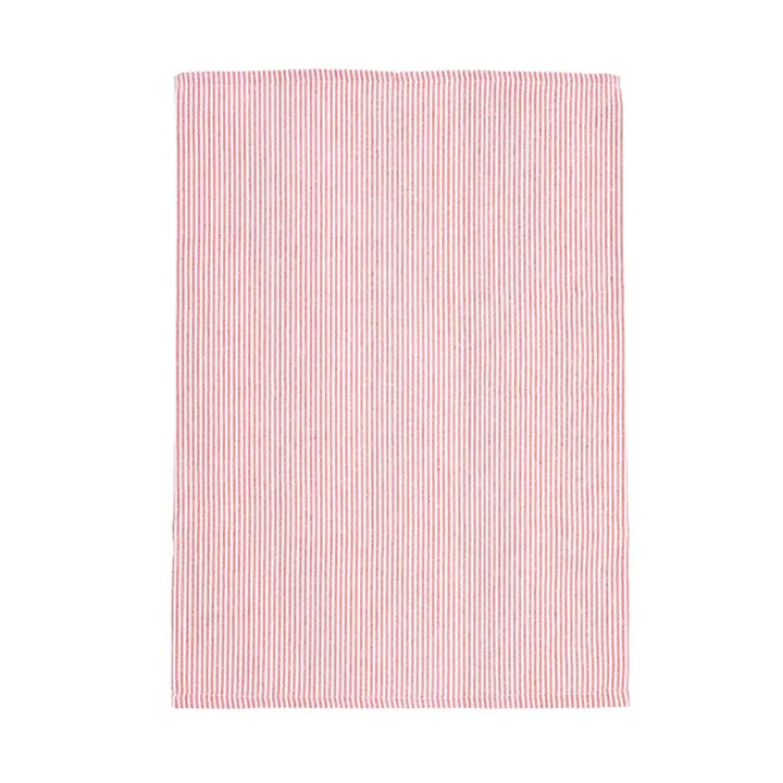 Le Chateau Woven Stripe Tea Towels Set - Red