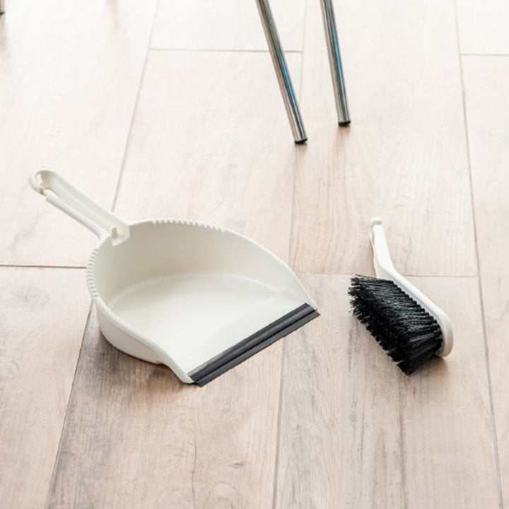 Addis Linen Dustpan & Brush