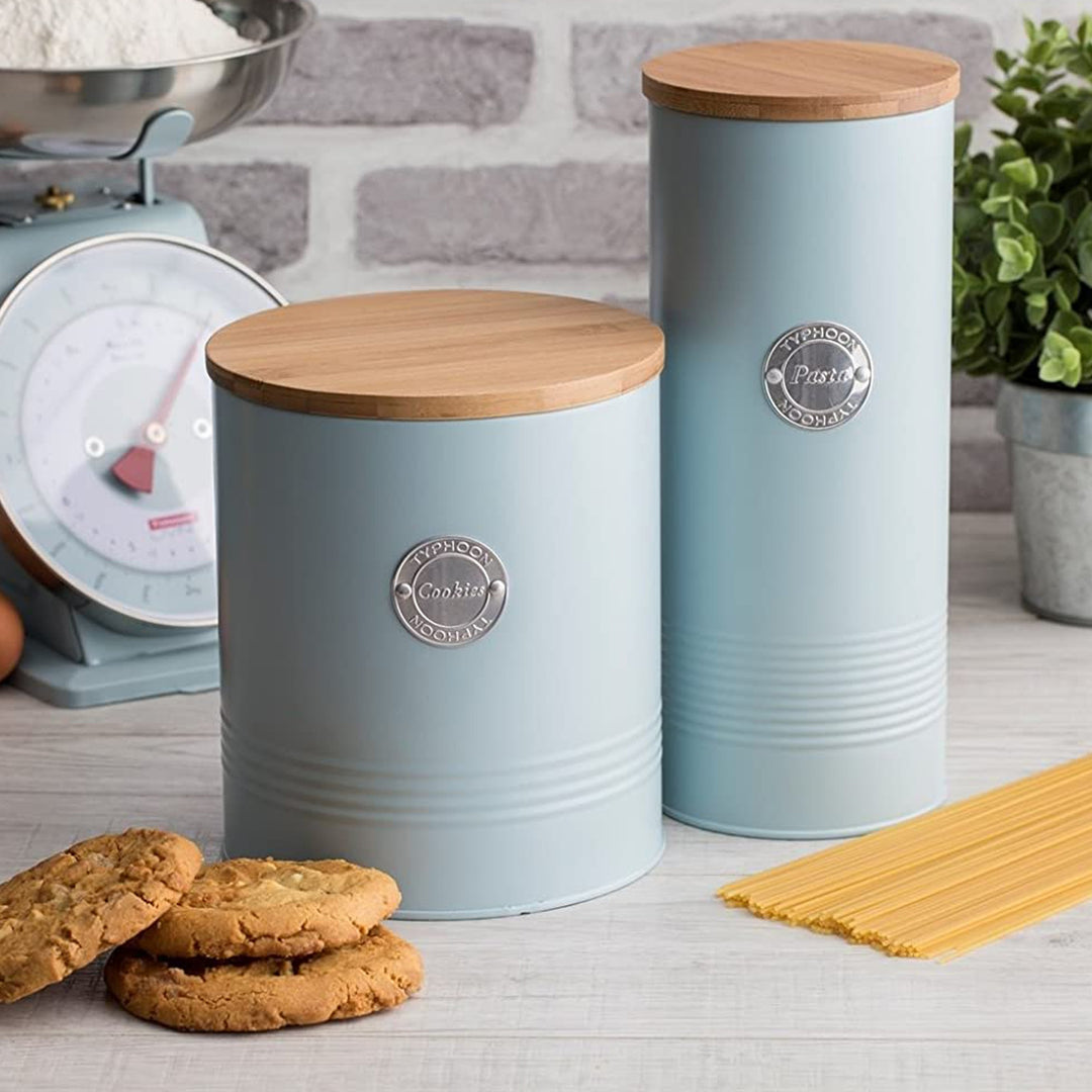 Typhoon Living Blue Pasta Canister