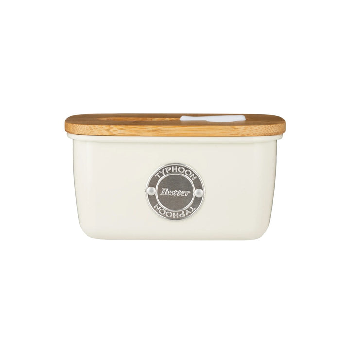 Typhoon Living Cream Butter Storage & Spatula Set