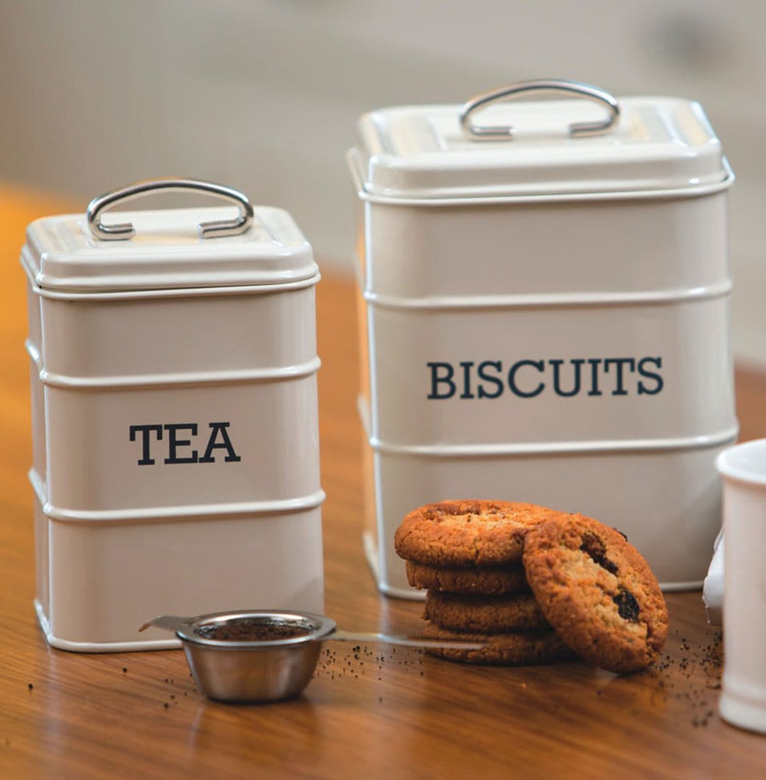 Living Nostalgia Antique Cream Tea Canister