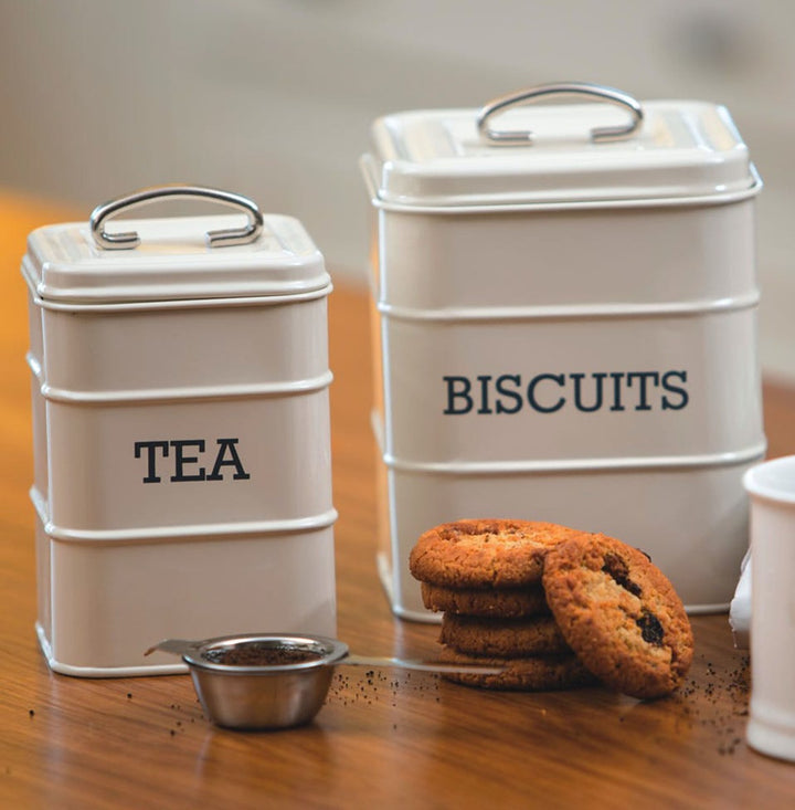 Living Nostalgia Antique Cream Tea Canister