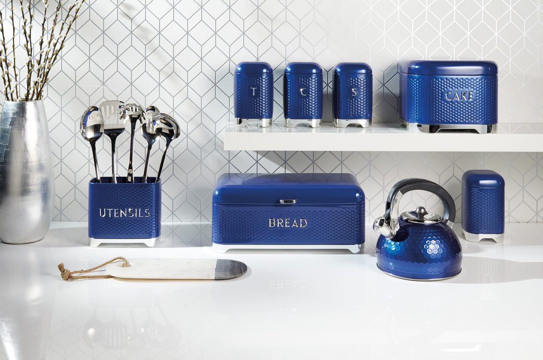 Lovello Blue Tea Canister