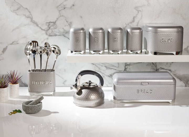 Lovello Silver Bread Bin