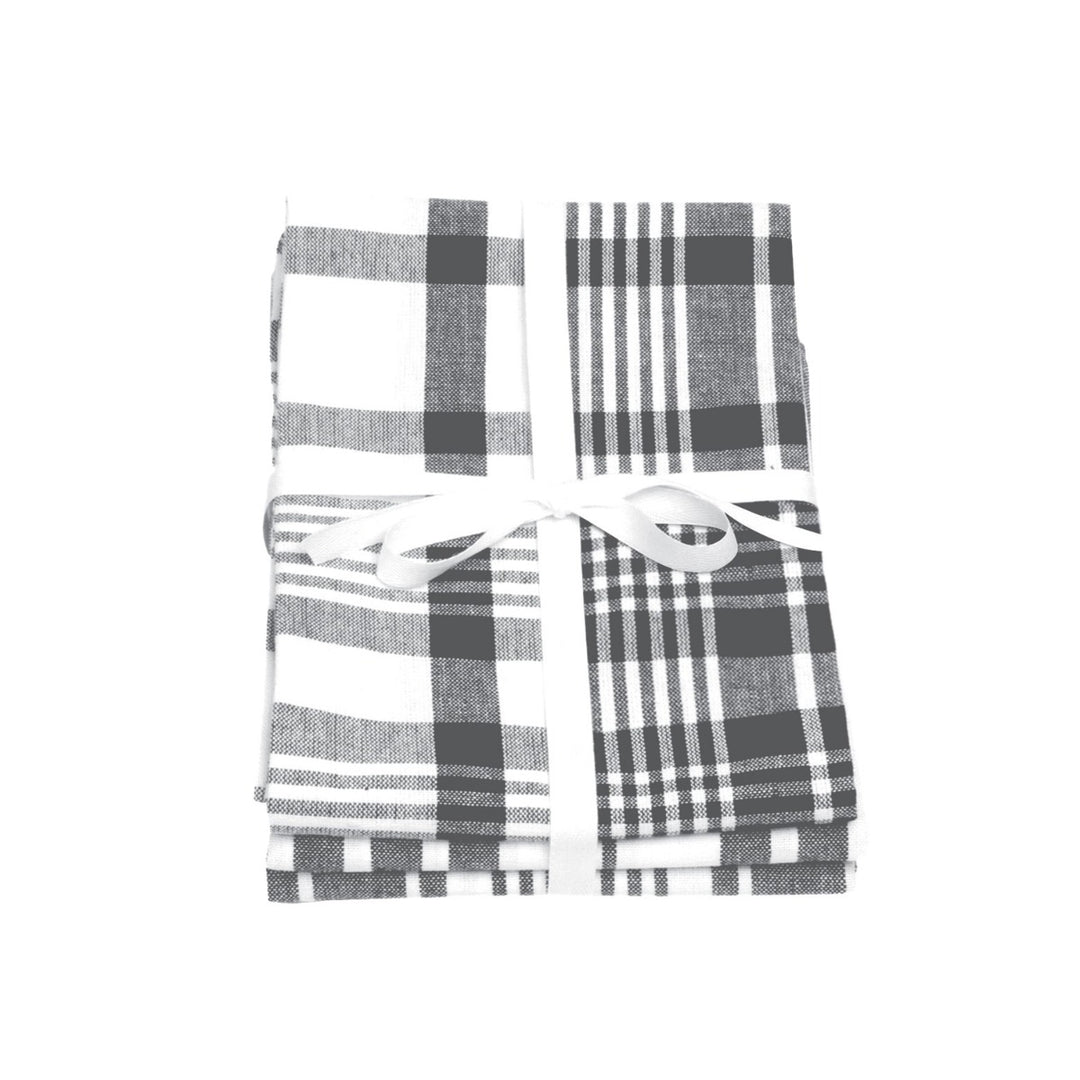 Dexam Love Colour Slate Grey Extra Large Tea Towels - Set of 3