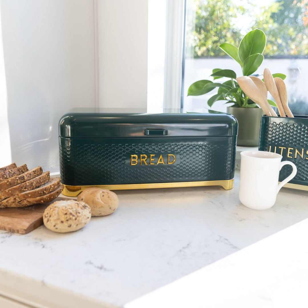 Lovello Green Bread Bin