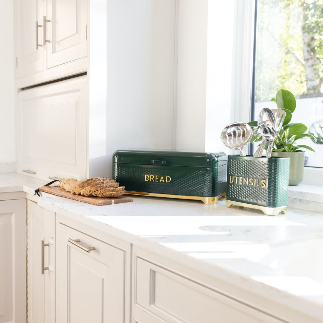 Lovello Green Bread Bin