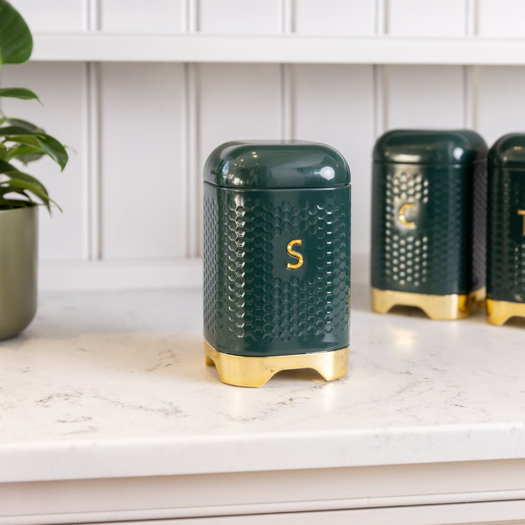 Lovello Green Sugar Canister