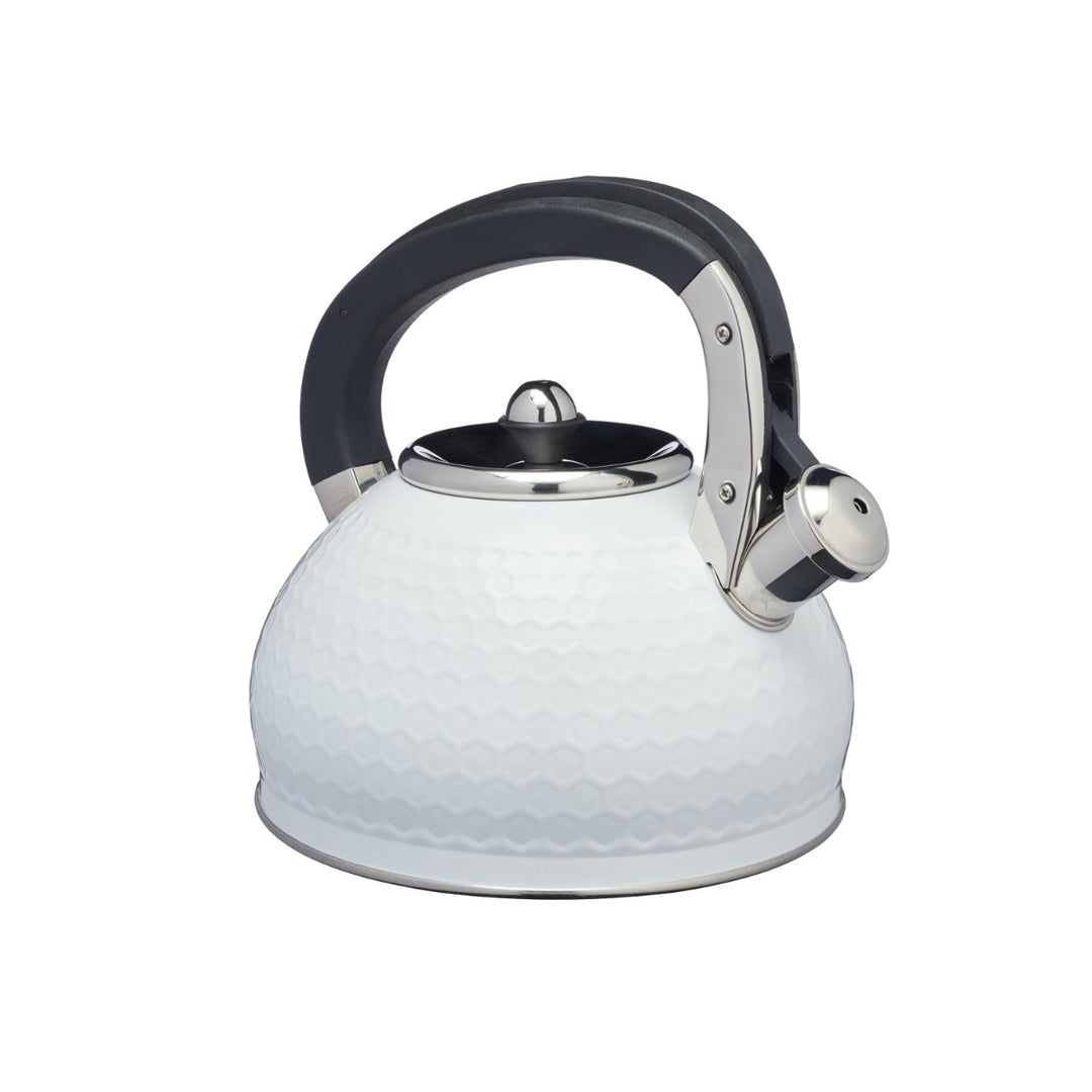 Lovello White Stove Top Kettle