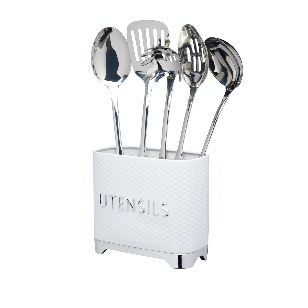 Lovello White Utensil Holder