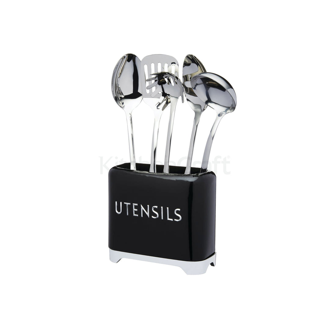 Lovello Black Utensil Holder