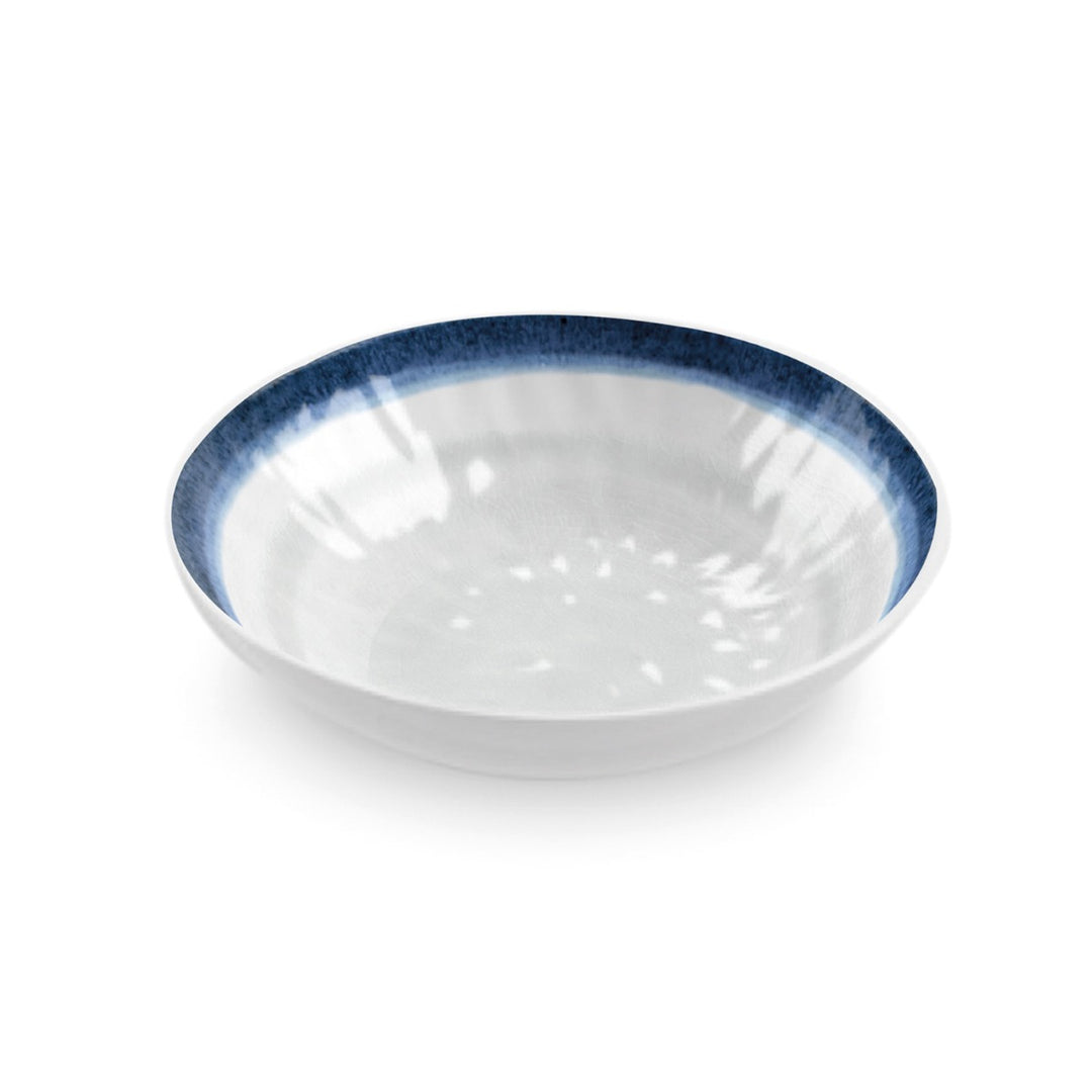 Coastal Melamine Dinnerware Set with Tumblers