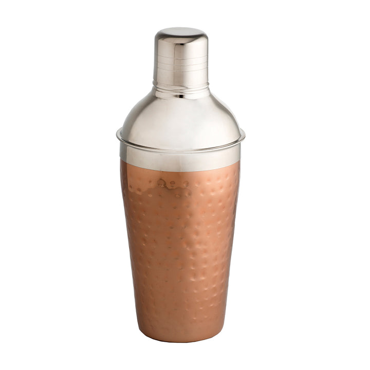 Epicurean Copper Hammered Cocktail Shaker