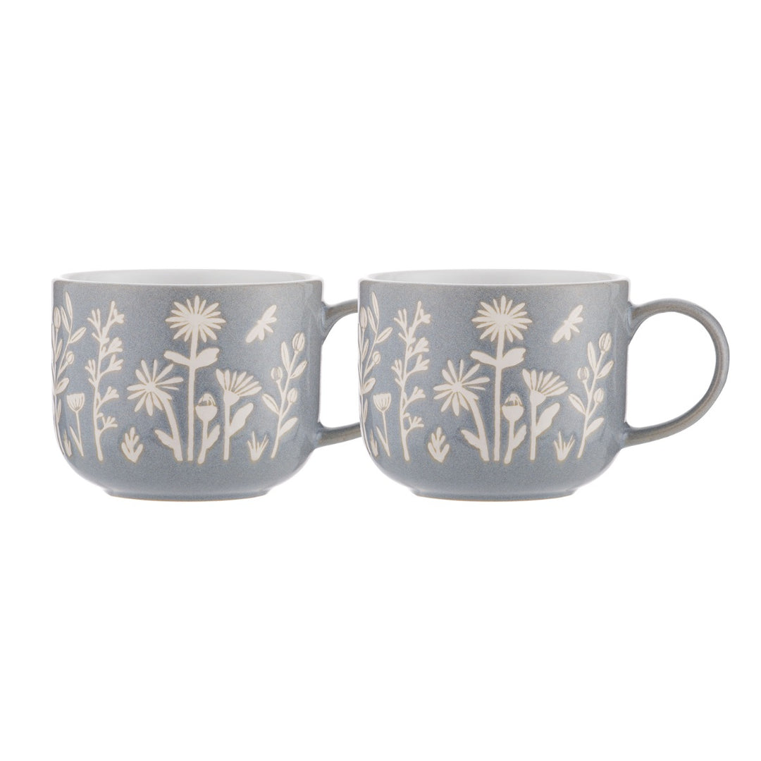 Mason Cash In the Meadow Blue Daisies Mug