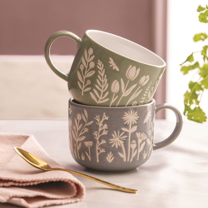 Mason Cash In the Meadow Blue Daisies Mug