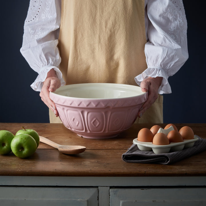 Mason Cash Pastel Pink Mixing Bowl - 4L
