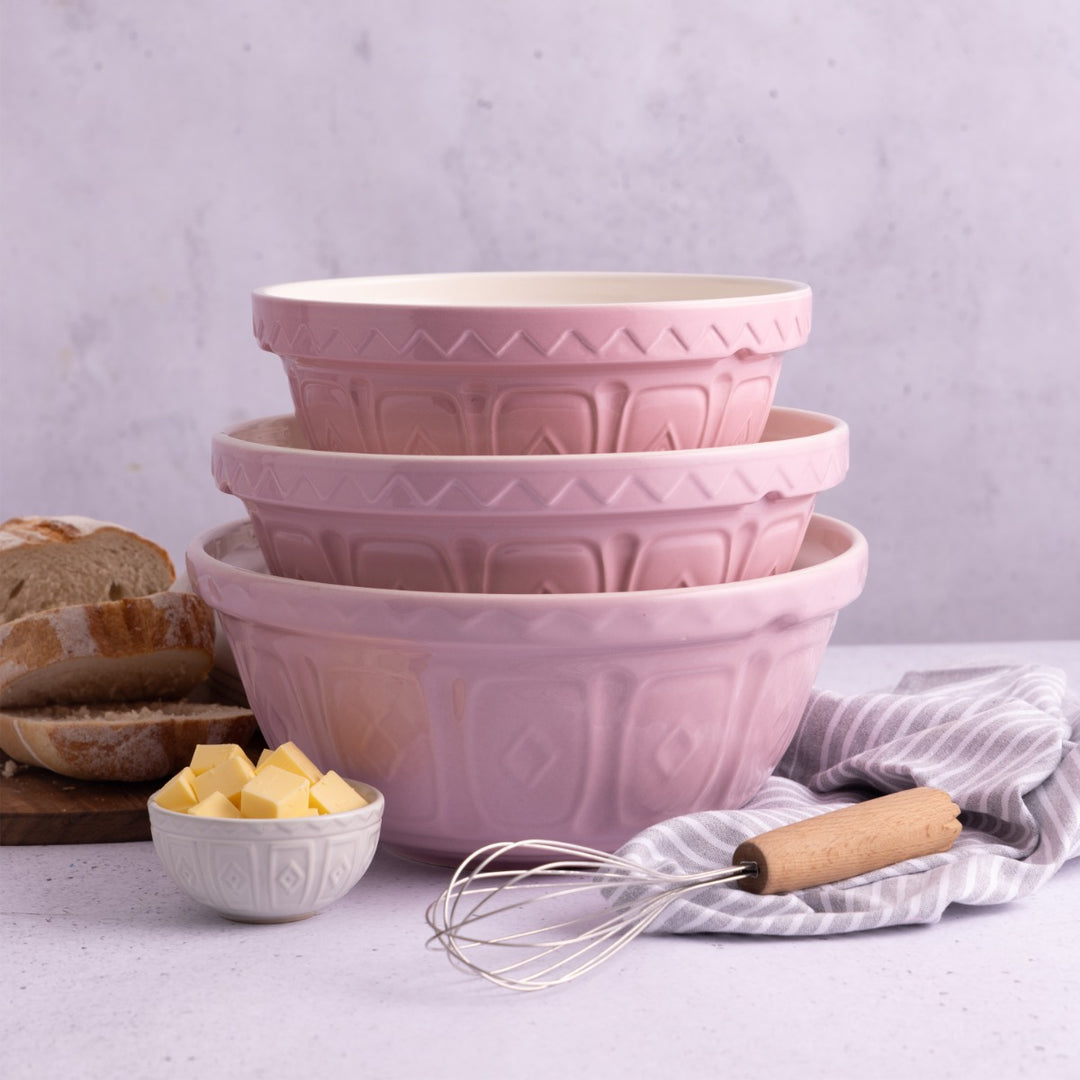 Mason Cash Pastel Pink Mixing Bowl - 2L