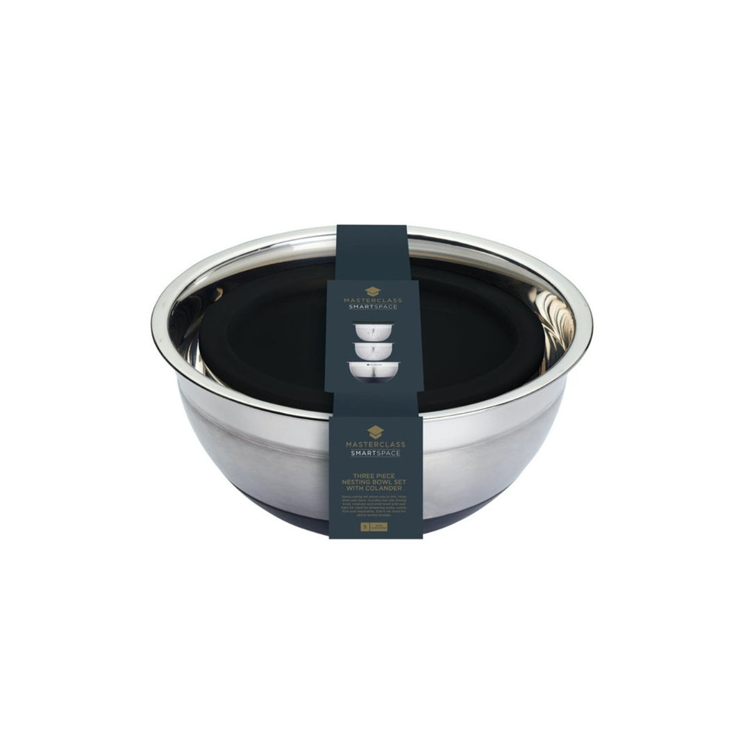  compromising of three bowls - a large mixing bowl