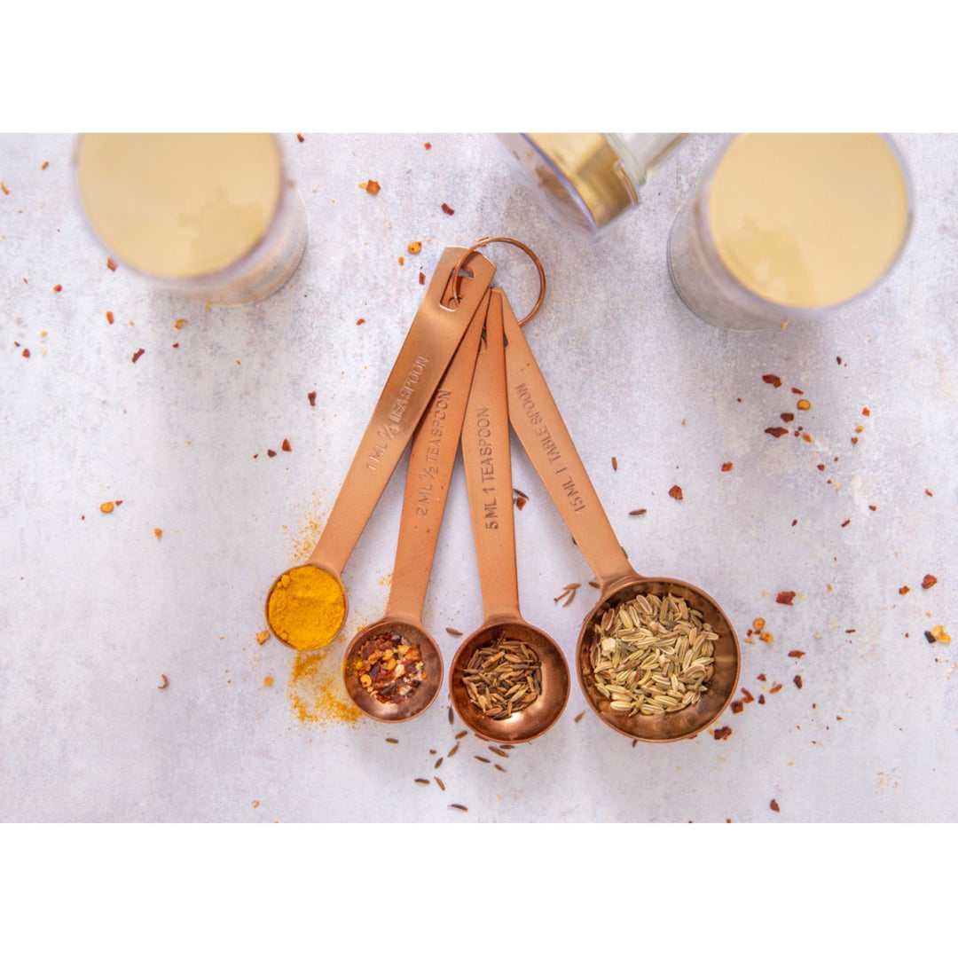 MasterClass Copper-Finish Measuring Spoons